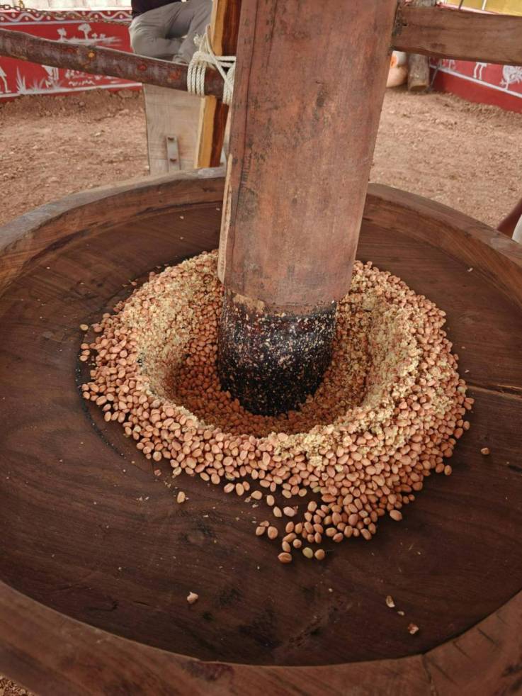Eddu Ganuga Groundnut Oil | ఎద్దు గానుగ వేరుశెనగ నూనె - Image 3